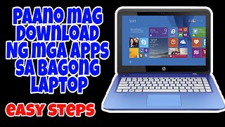 Paano Mag Download Ng Apps Sa Laptop | 2020 | Taga