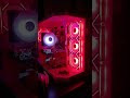 Red Theme Gaming Setup Edit 🔥 | RGB Desk Setup 2025 | PC Aesthetic #budgetsetup #gamingsetup