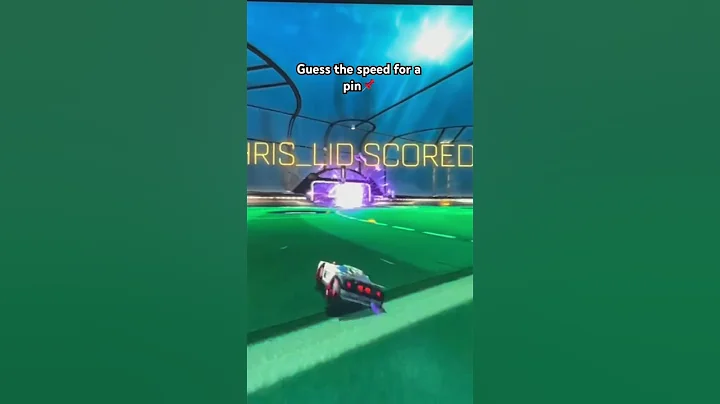Guess the speed for a pin📌 #rl #rocketleague #rocketleagueclips  #gaming #shorts #short #rlclips