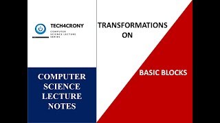 Transformation on basic blocks