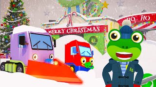 Snowed In At Gecko's Garage | Christmas Special | Baby Truck & Mummy Truck | Cartoons For Kids