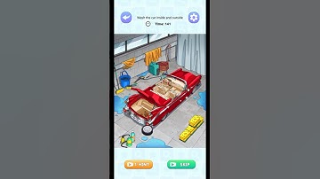 Annoying Brain Puzzle - Level 24 - Wash the car inside