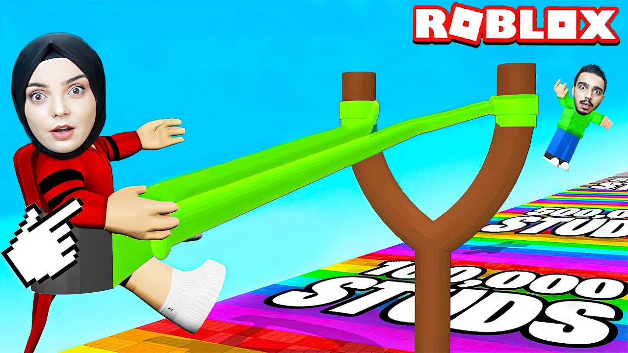 SAPANLA DÜNYANIN SONUNA UÇTUK !! 😱 Roblox Sling Race