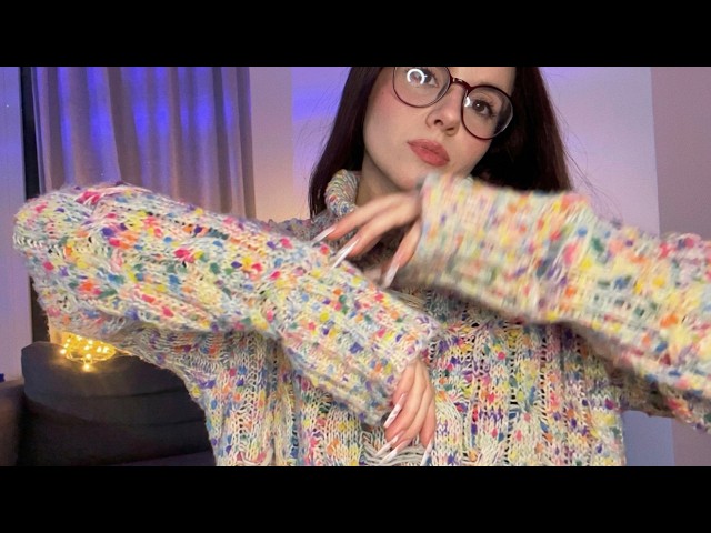 ASMR Sweater Scratching Sounds You Need Tonight ✨ (No Talking)