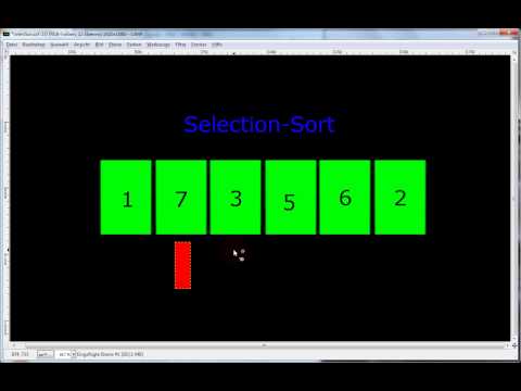 Selection Sort Algorithmus deutsch