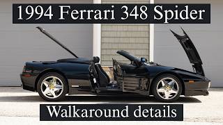 1994 Ferrari 348 Spider - Detailed Walkaround & Condition Report - 27k Miles