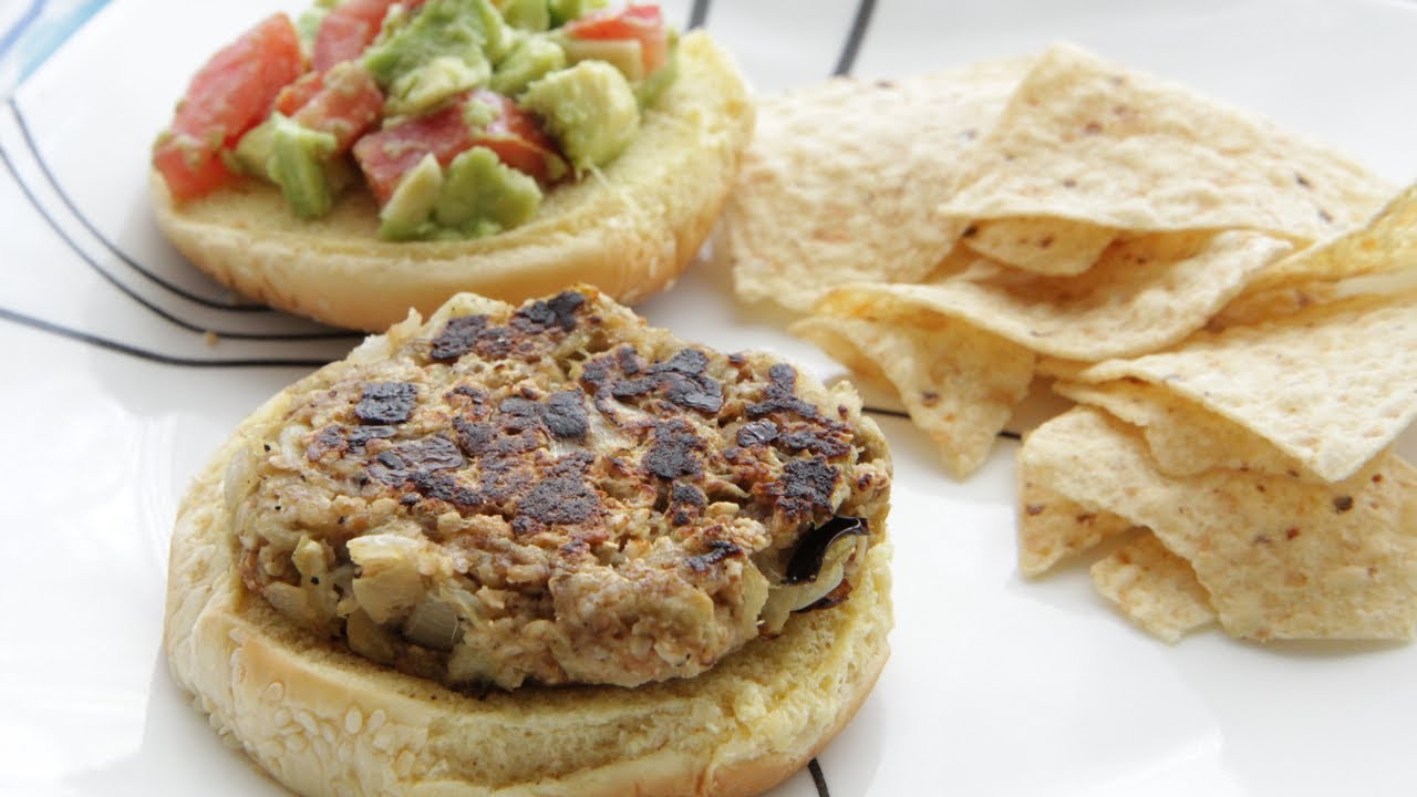 Eggplant Burgers Recipe (9.9.12 Day 28) Vegan Turkey Burgers Recipe