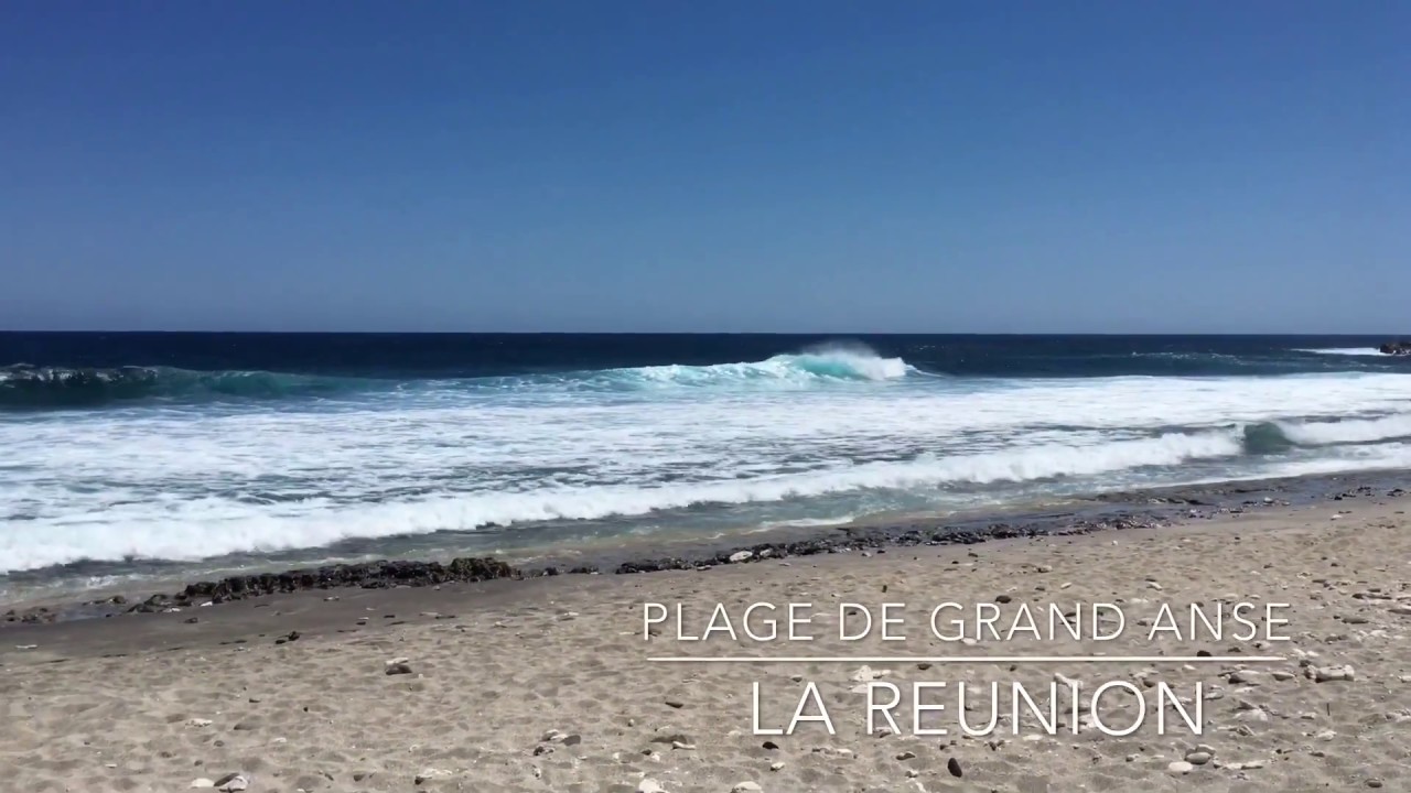 The Beach Of Grande Anse Plage De Grand Anse Ile De La Reunion The Beach On Reunion Island Youtube