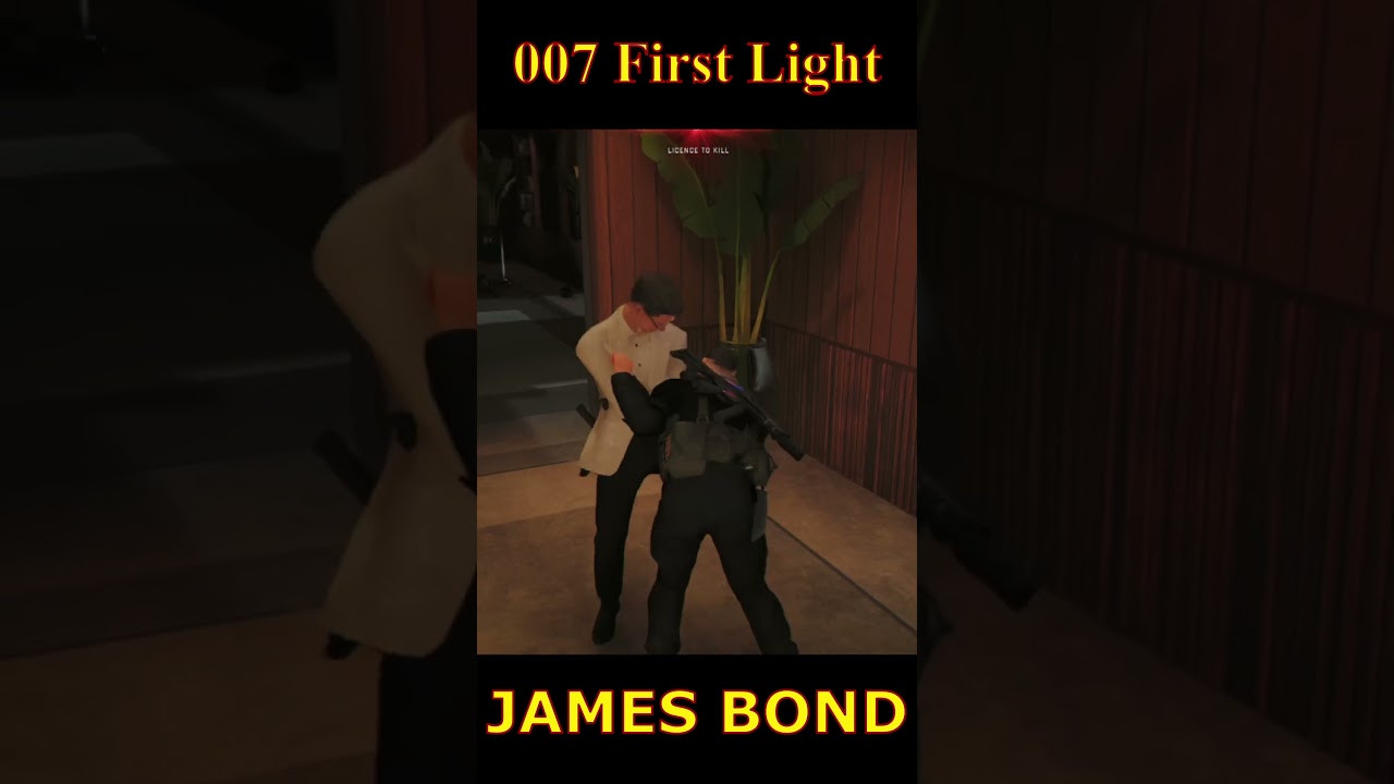 James Bond's brutal bottle takedown #007firstlight #jamesbond #stealth