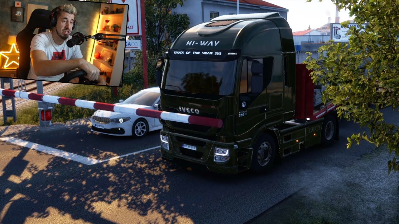 Transportam MATERIALELE pentru Saormeria AMICII pe Euro truck!