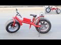 DIY Car Wheel Electric Bike | Electric Fat Bike