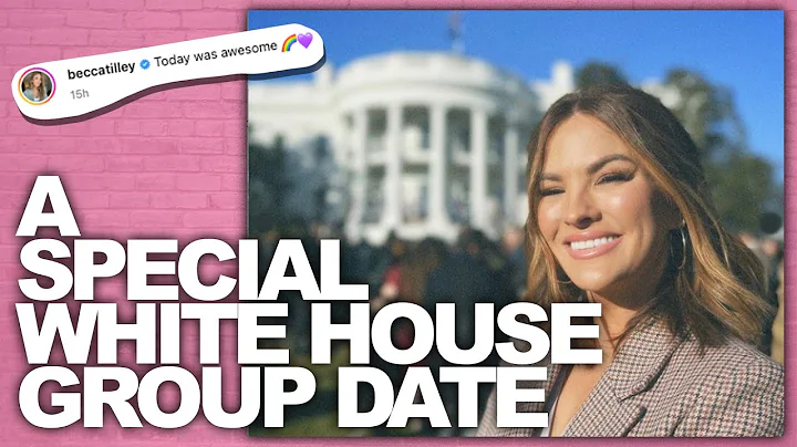 Bachelor Star Becca Tilley Attends MAJOR White Hou...