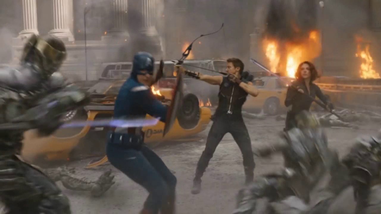 Captain America Fight Scenes ll 300 Violin Orchestra