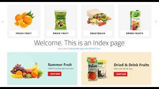 01. ASP.Net Core Web App MVC - How to integrate a Free Bootstrap 4 HTML5 Responsive Website Template