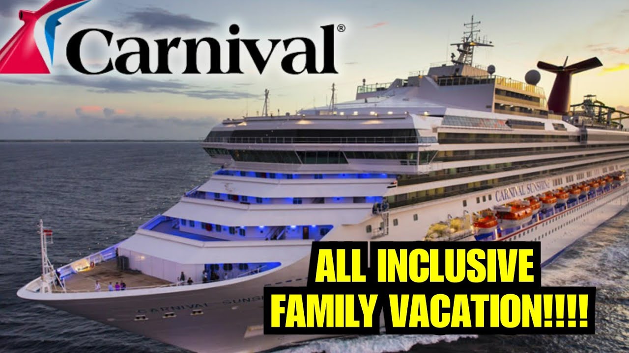 Carnival Cruise Family Vacation Youtube