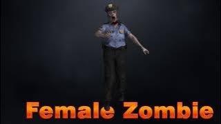Resident Evil 2: Remake - Female Zombie Sounds