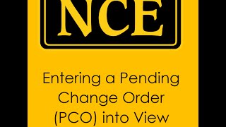 PCO Tutorial 150212