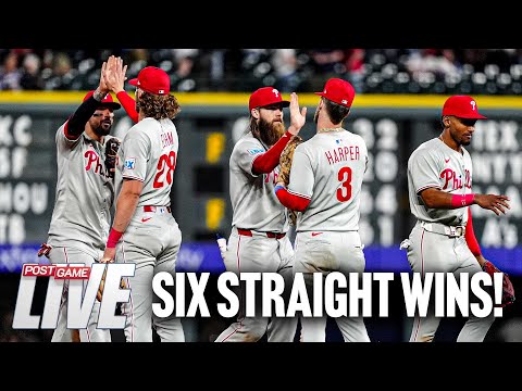 Phillies cruise to sixth straight win after offense dominates Rockies again | Phillies PGL