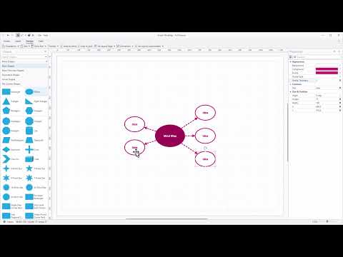 Creating a basic Mind Map with Smart MindMap