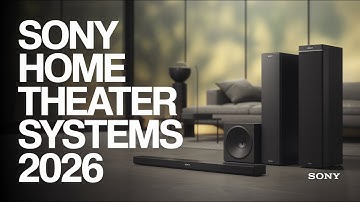 5 Best Sony Home Theater Systems of 2026 - Game-Changing Picks for Every Home