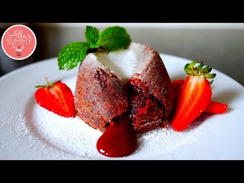 How To Make Red Velvet Lava Cake