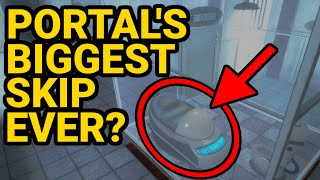 Portal's Biggest Speedrun Skip Finally Discovered After 14 Years