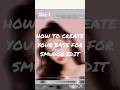 Day 1 ; How ti create your base for smudge edit #ibispaintx #smudgeedit #jenniekim