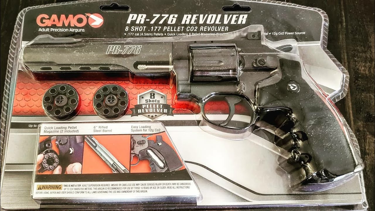 Gamo PR-776 Revolver Shooting Test 