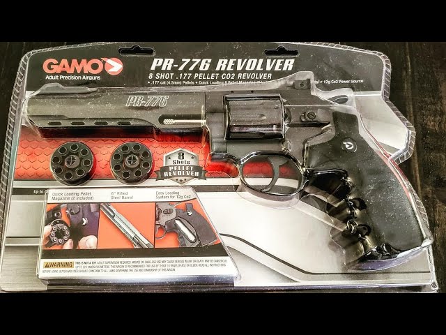 Gamo PR-776 Revolver Shooting Test 