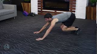 Blastoff Pushup