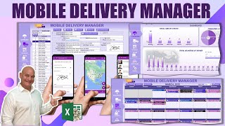 Create An Excel Delivery Application With Mobile App Sync, Scheduler & Dashboard [FREE DOWNLOAD]