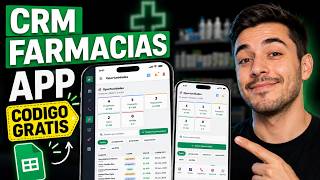 CRM para Farmacias con Google Sheets y Apps Script | Clientes, Compras, Reportes y Login