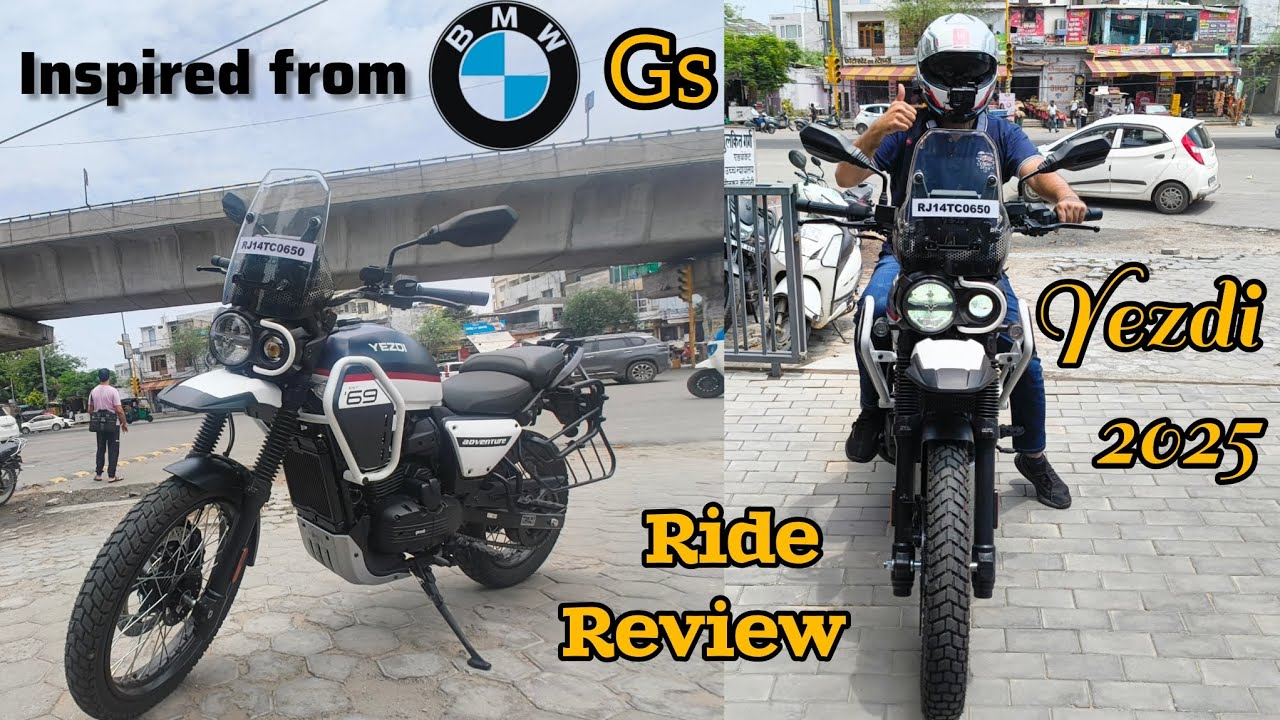 New Yezdi Adventure 2025 Model Ride Review 🔥 Amazing bike 🔥Test Drive ...