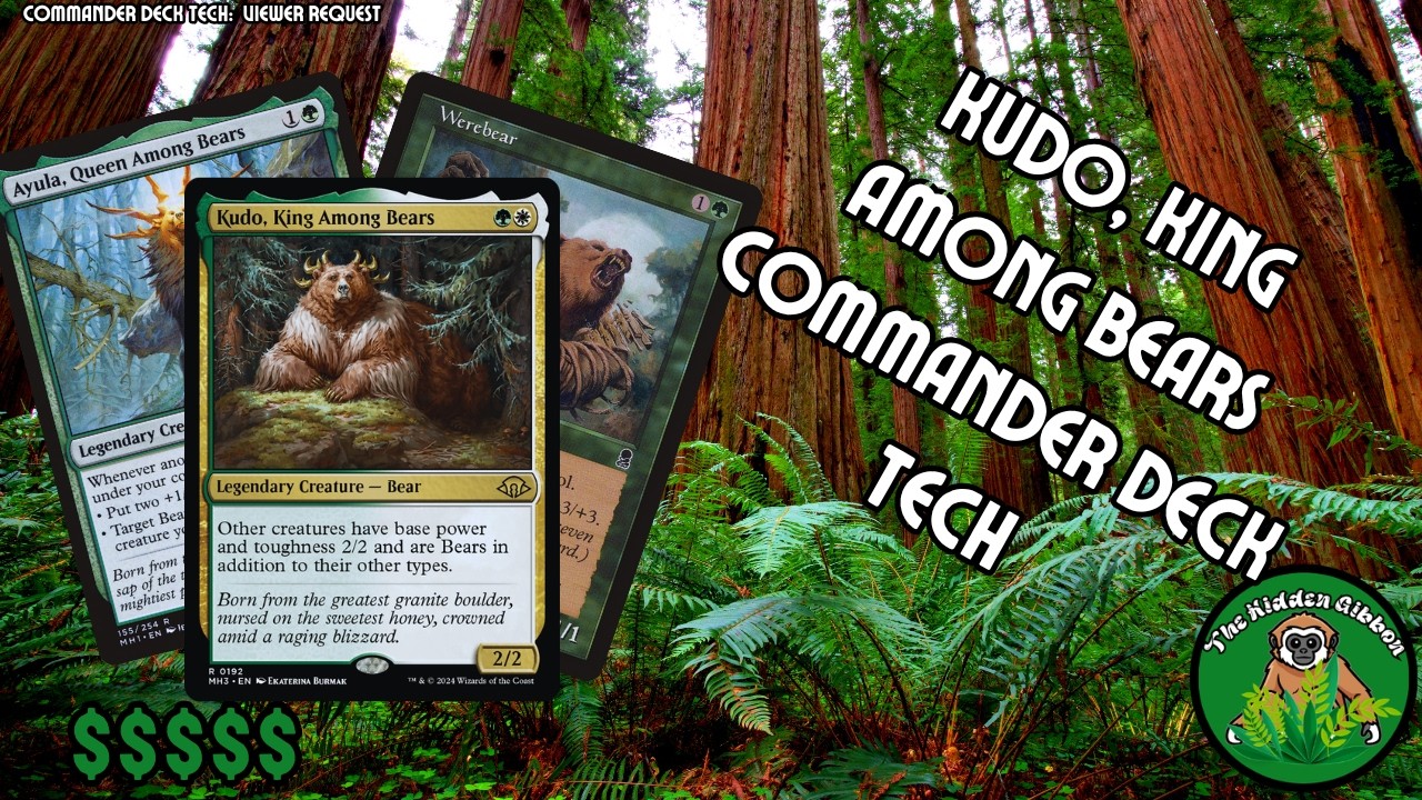 mtg kudo king among bears commander deck Kudo, King Among Bears