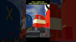 Car vs Train Crash Near Hill🚆| Indian Train Crossing 3D Mountain Accident Scene 😱 screenshot 1