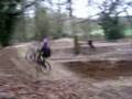 Freeride style dirt jumps mountain bike freeride film