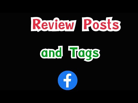 How to review posts you are tagged in on facebook | facebook timeline and tagging settings