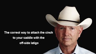 The Correct Way To Attach The Cinch On A Western Saddle - Saddle Fitting For Horse And Rider