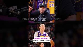 Dearica Hamby went CRAZY last night in the Sparks win over the Mercury #wnba