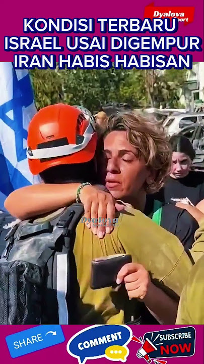 THE LATEST CONDITIONS IN ISRAEL AFTER BEING BOMBED BY IRAN TO THE FUCK