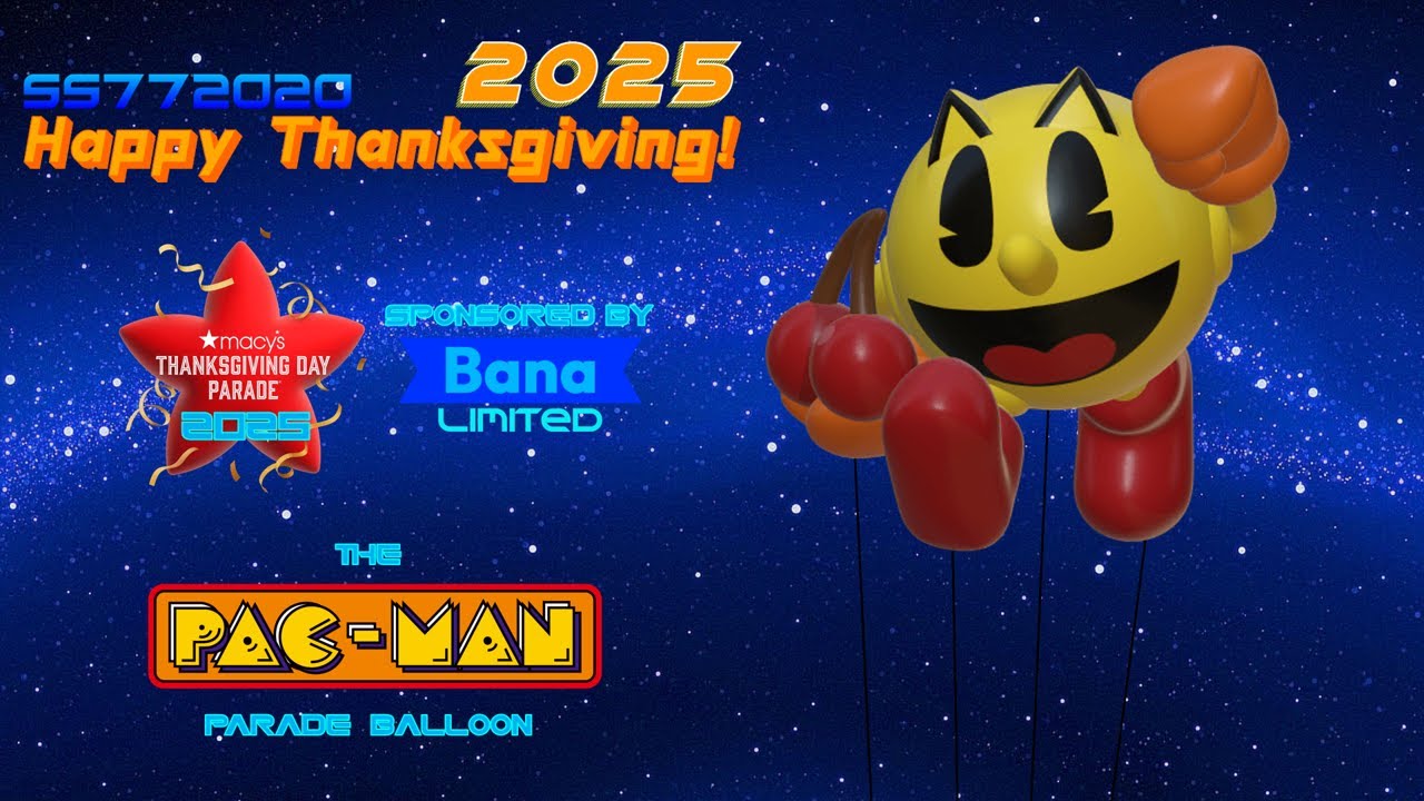 Space Station 77 EXTRA - Pac-Man Parade Balloon (Thanksgiving 2025 Special)