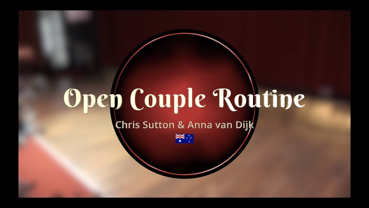 Savoy Cup 2019 - Open Couple Routine - Chris Sutton & Anna van Dijk