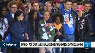 'March For Our Lives' rallies draw hundreds of thousands