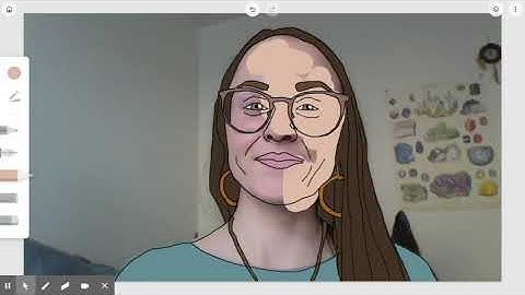 Chrome Canvas Self Portrait Lesson Day 2 Adding color! 3rd 5th Grade Virtual Art Lesson