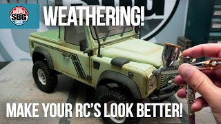 Make your RC's look better with Weathering!