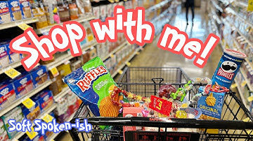 ASMR | Soft spoken-ish | Shop with me at Daiso and NEW Safeway!  #asmrshopping