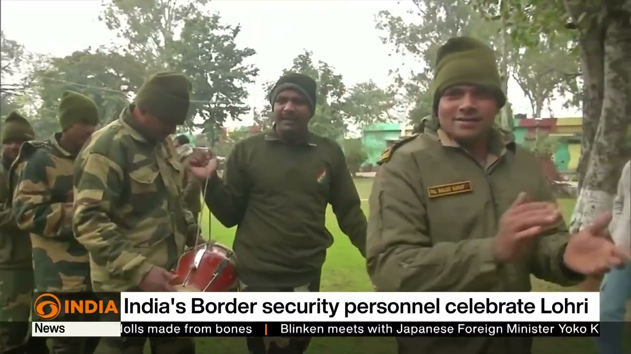 India's Border security personnel celebrate Lohri | DD India