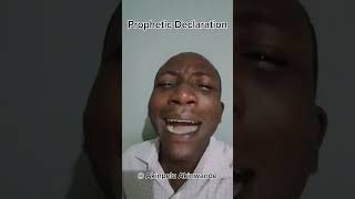 Prophetic Declaration #everyone #prayer #propheticword