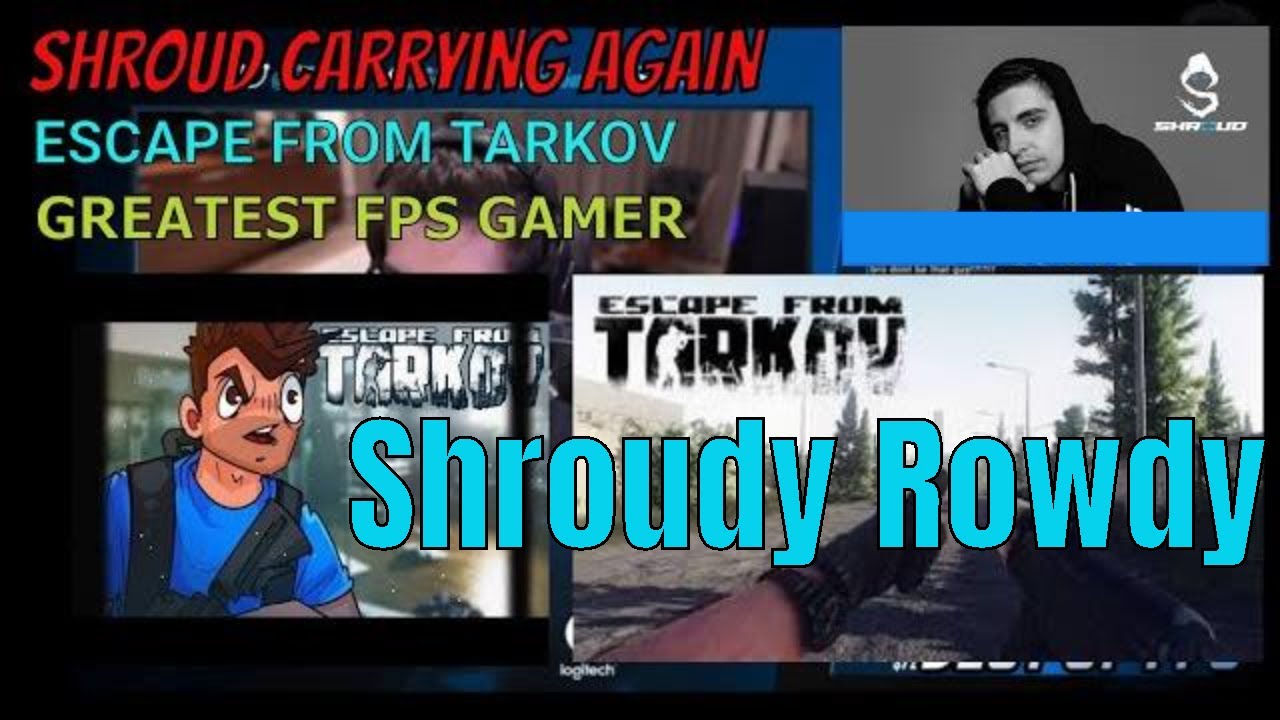 ✅GREATEST FPS GAMER CARRYING IN ESCAPE FROM TARKOV (SHROUDY ROWDY)