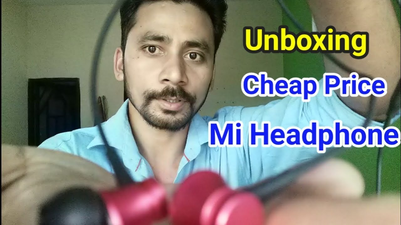 MI Earphone Unboxing in Hindi Mi Basic Earphone First Look MI